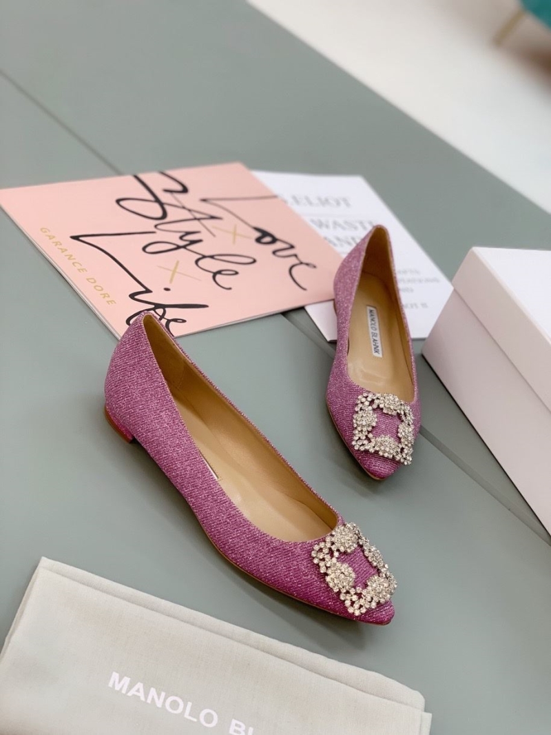 Manolo Blahnik flat shoes